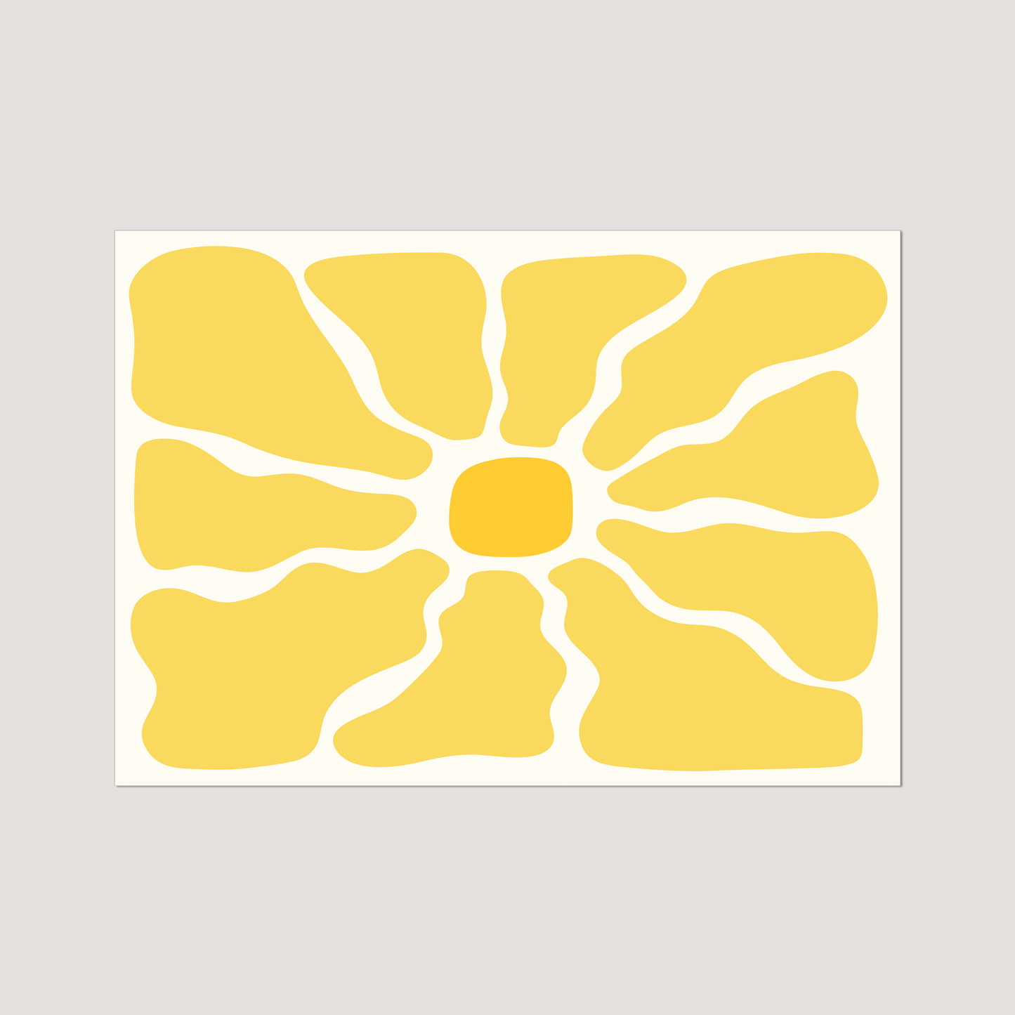 'sunSHINE' Abstract Art Print