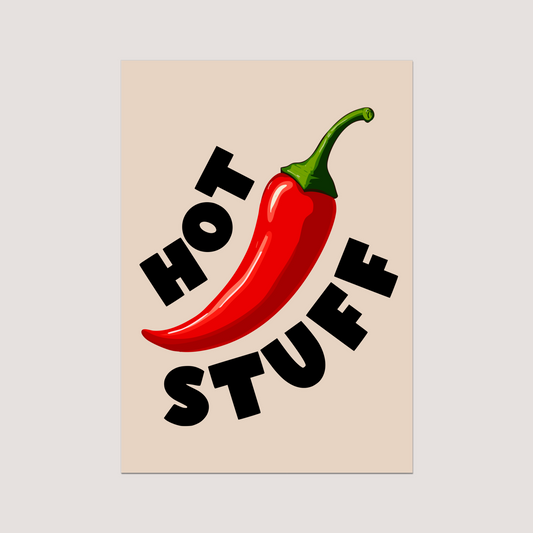 'Hot Stuff' Art Print
