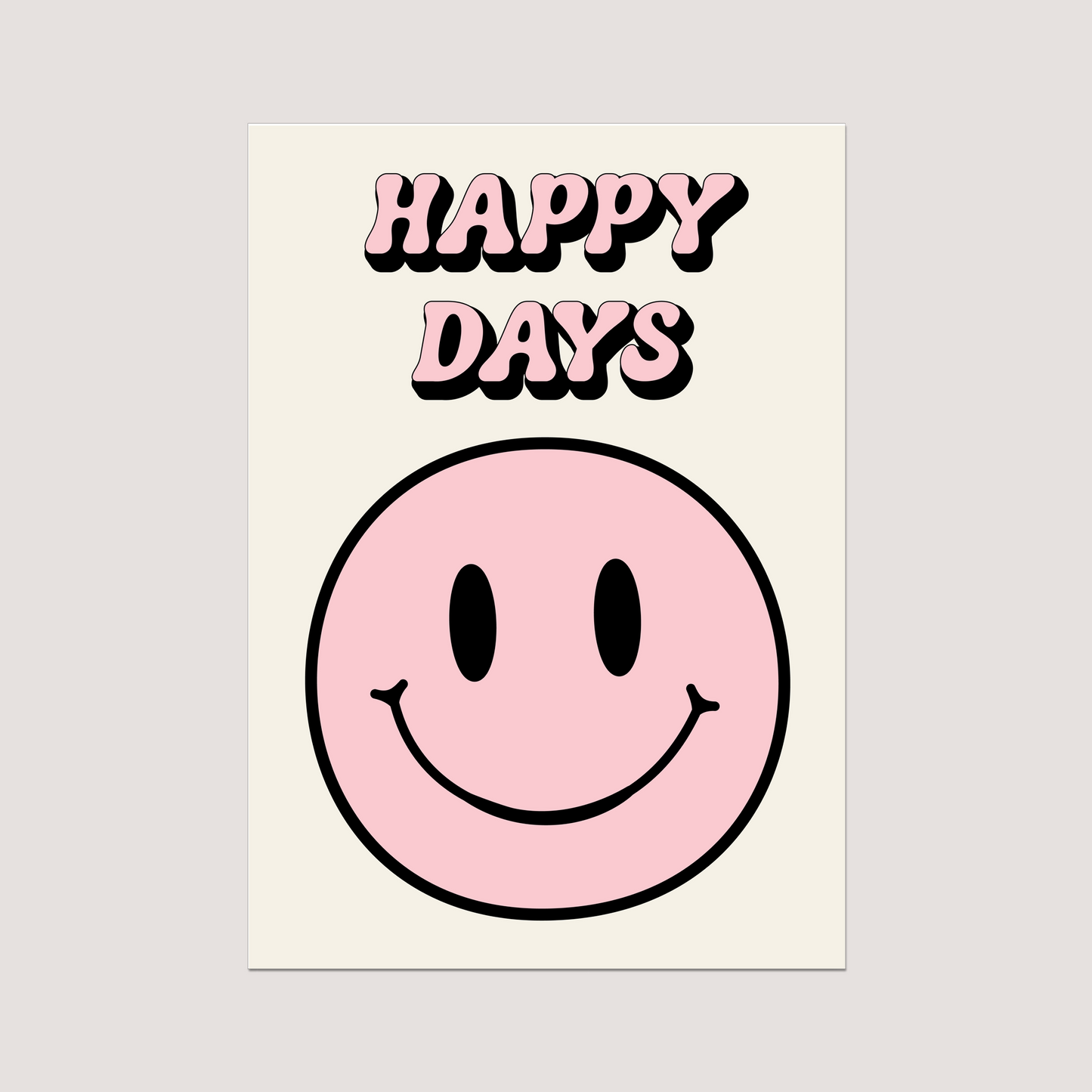 'Happy Days' Art Print Series