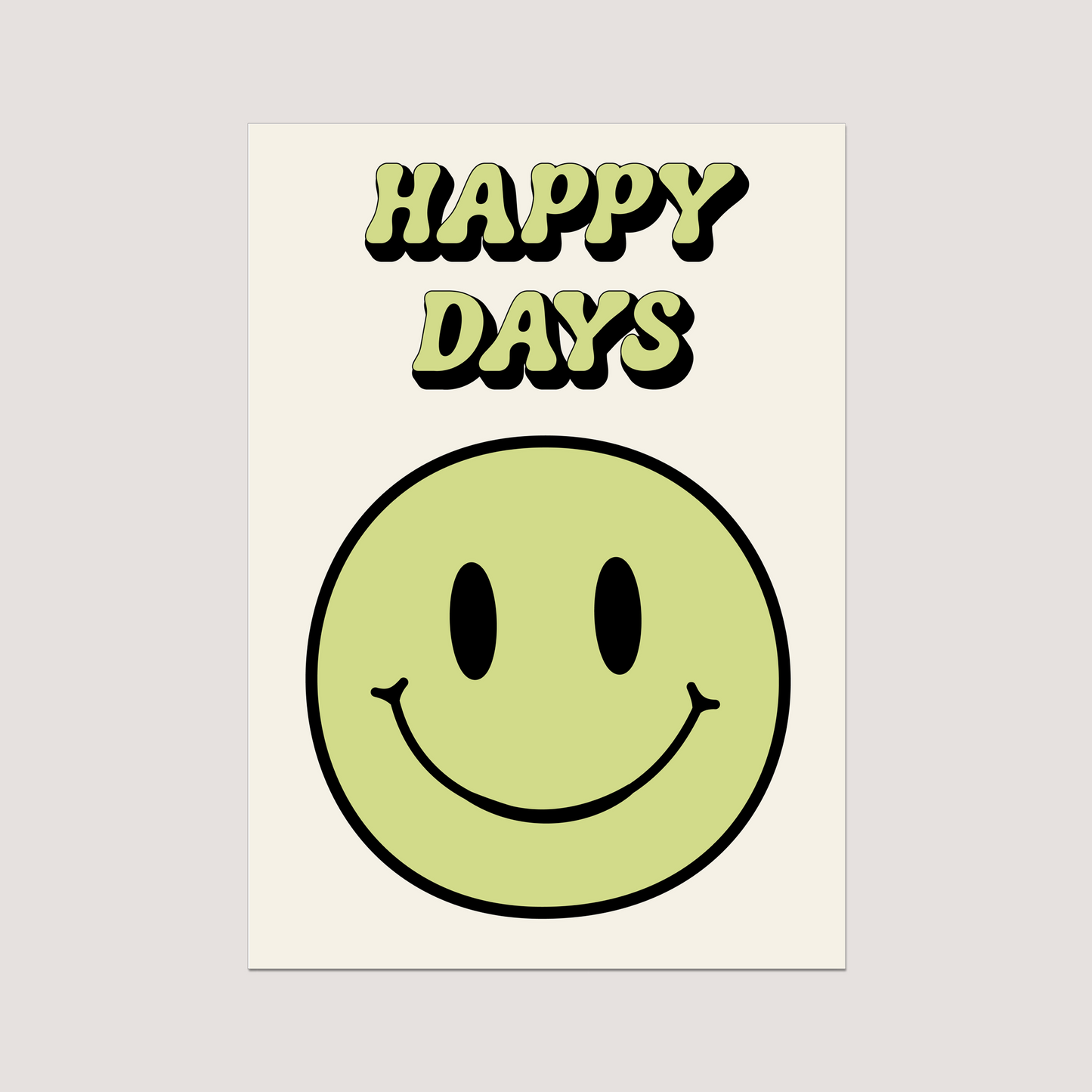 'Happy Days' Art Print Series
