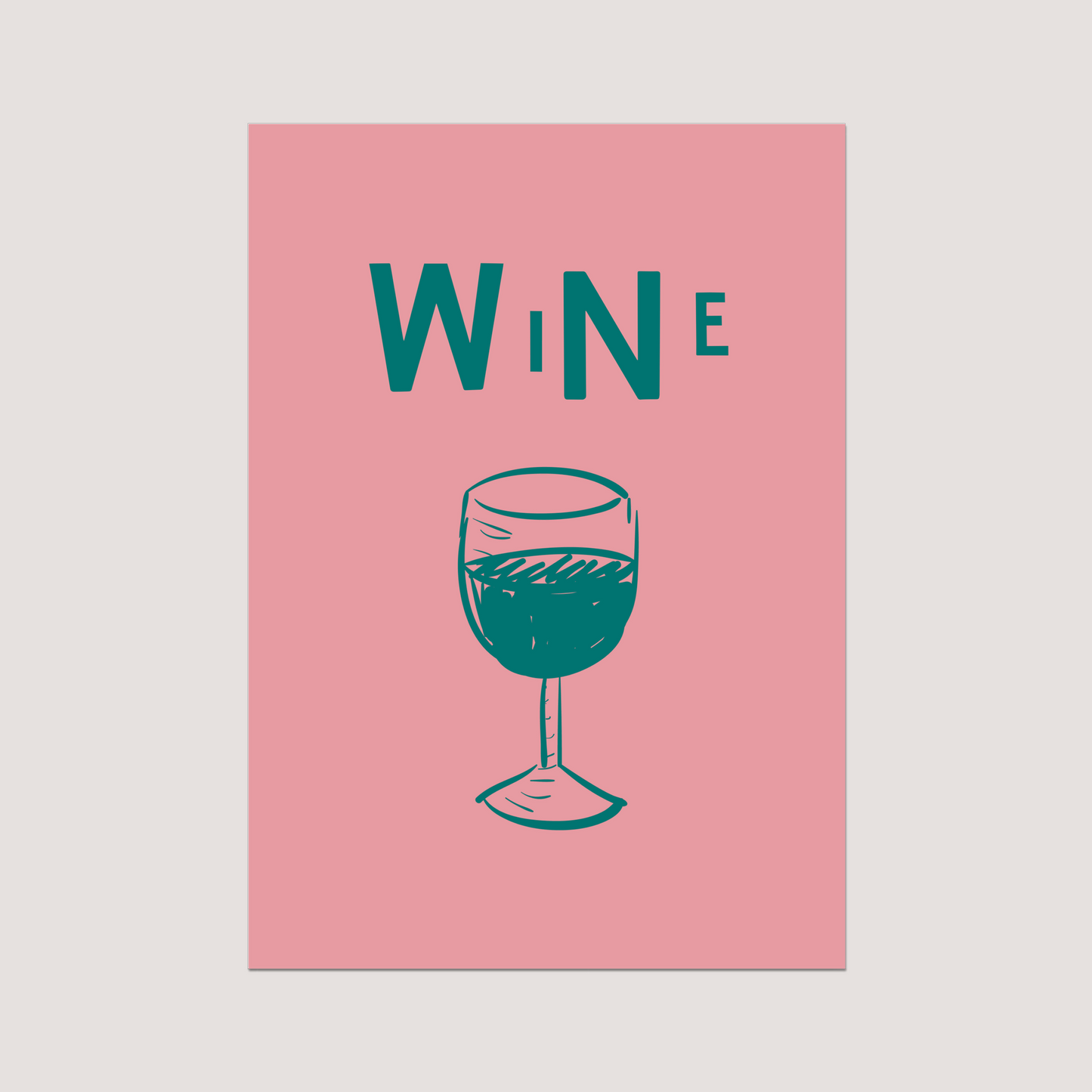 'Wine Whimsy' Art Print