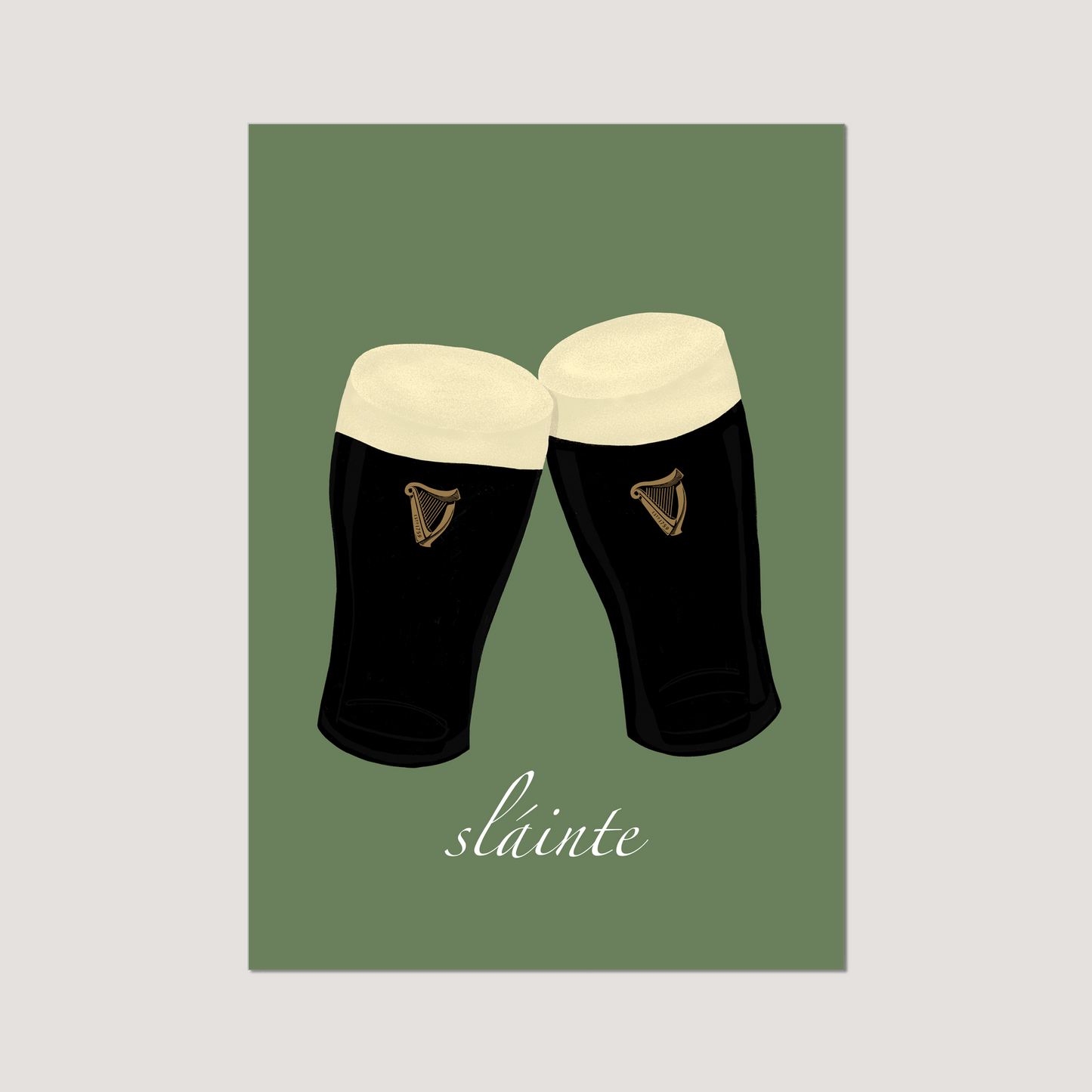"Sláinte" Art Print